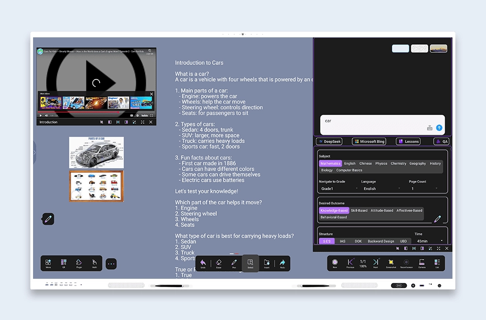 Umind AI Lesson Generator