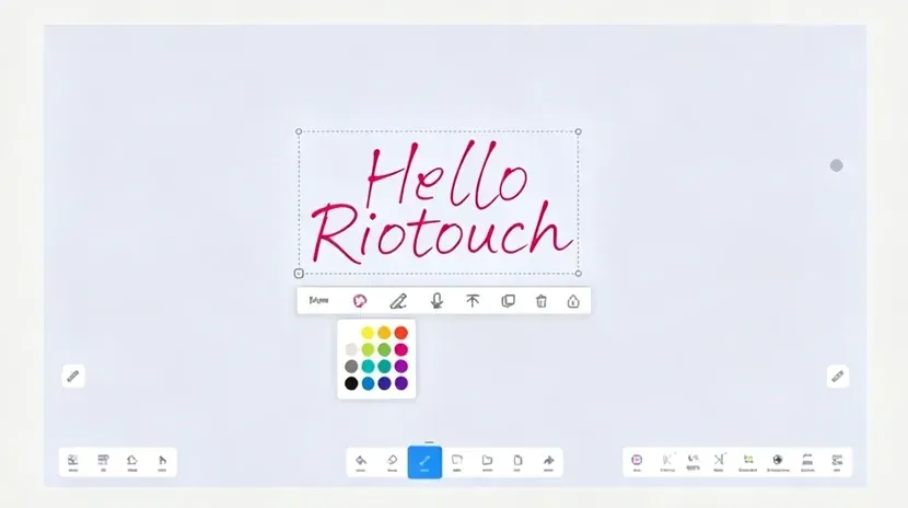 Riotouch Interactive Flat Panel Display
