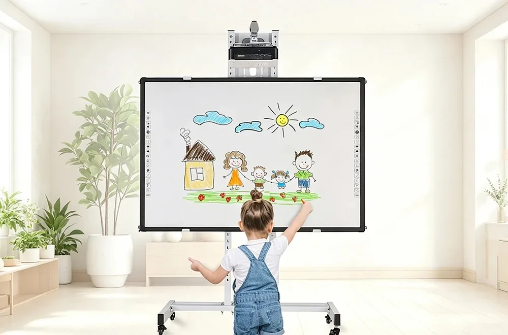 Riotouch smart whiteboard in classroom