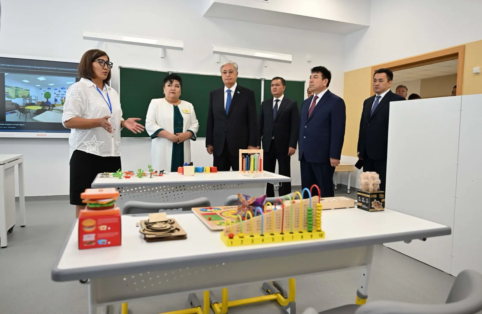 Riotouch OEM touch screen featured during Kazakhstan presidential visit