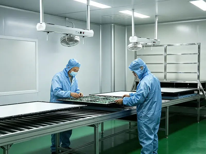 Riotouch LED Poster Display 70 83 ultra slim COB