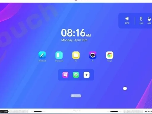 DaisyOS home screen