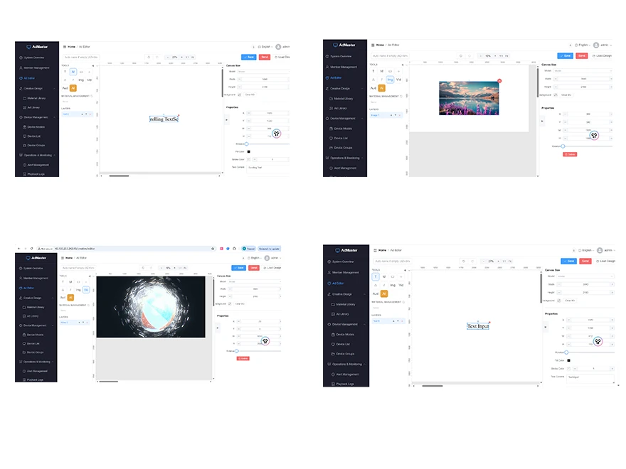 Device monitoring and analytics dashboard