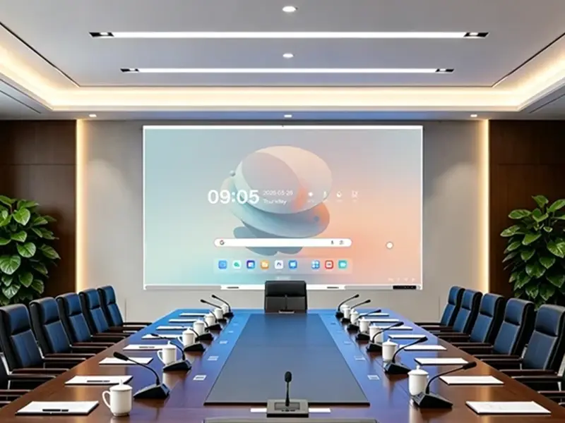 Riotouch display in government command center