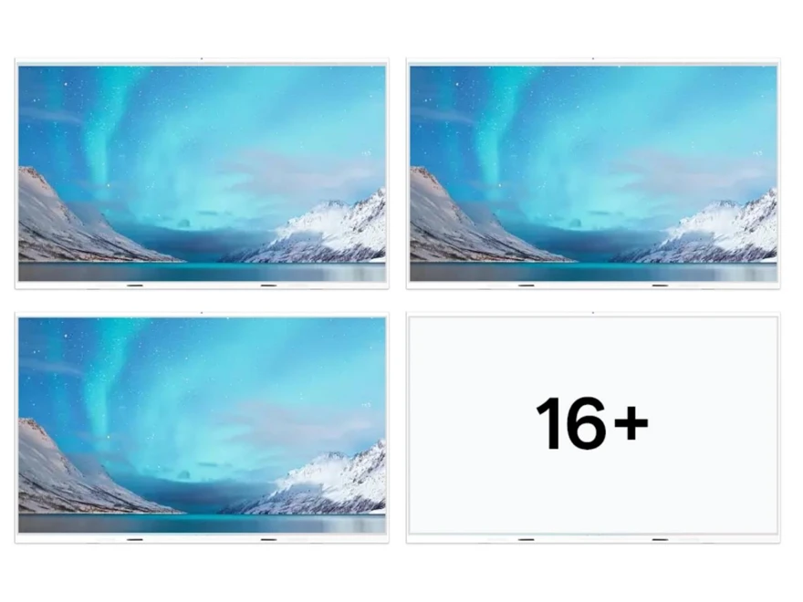 Wireless screen sharing 16+ devices simultaneously