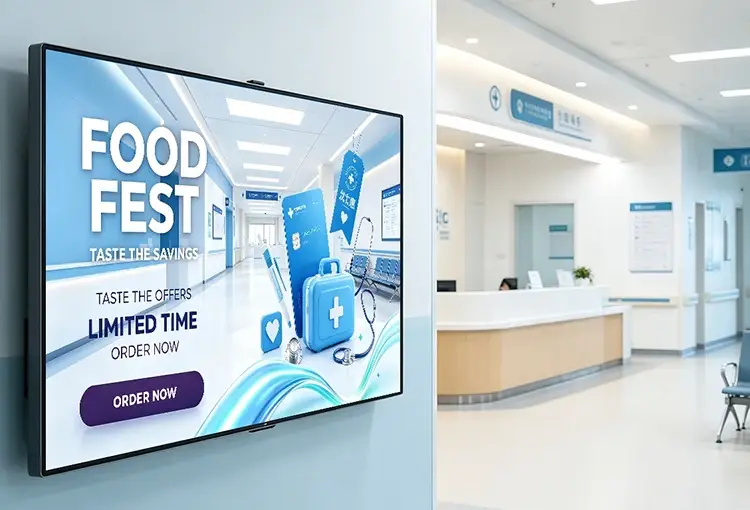 Riotouch Healthcare Digital Signage