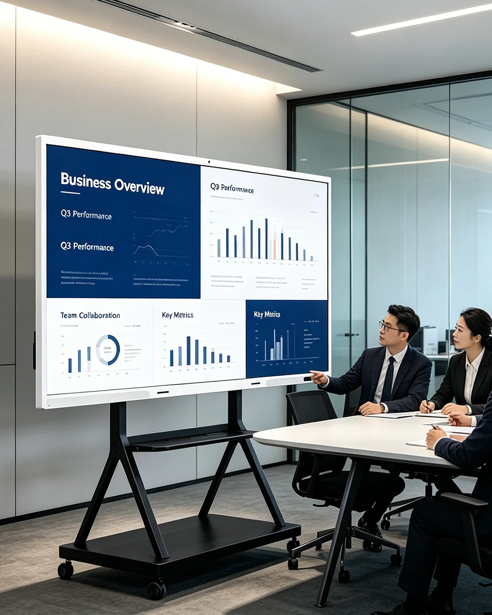 Corporate conference room COB LED display