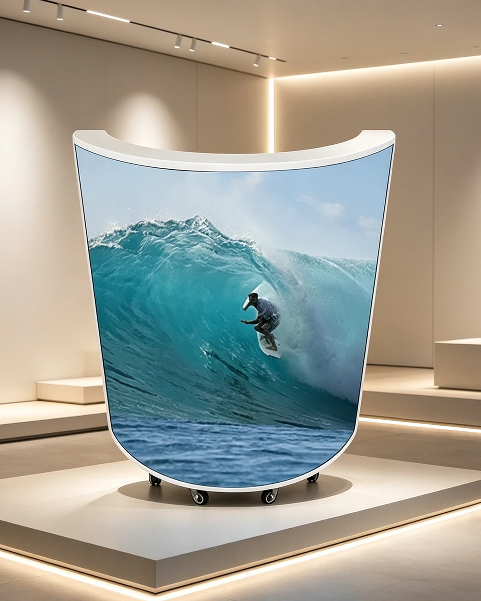 Exhibition event LED display showcase