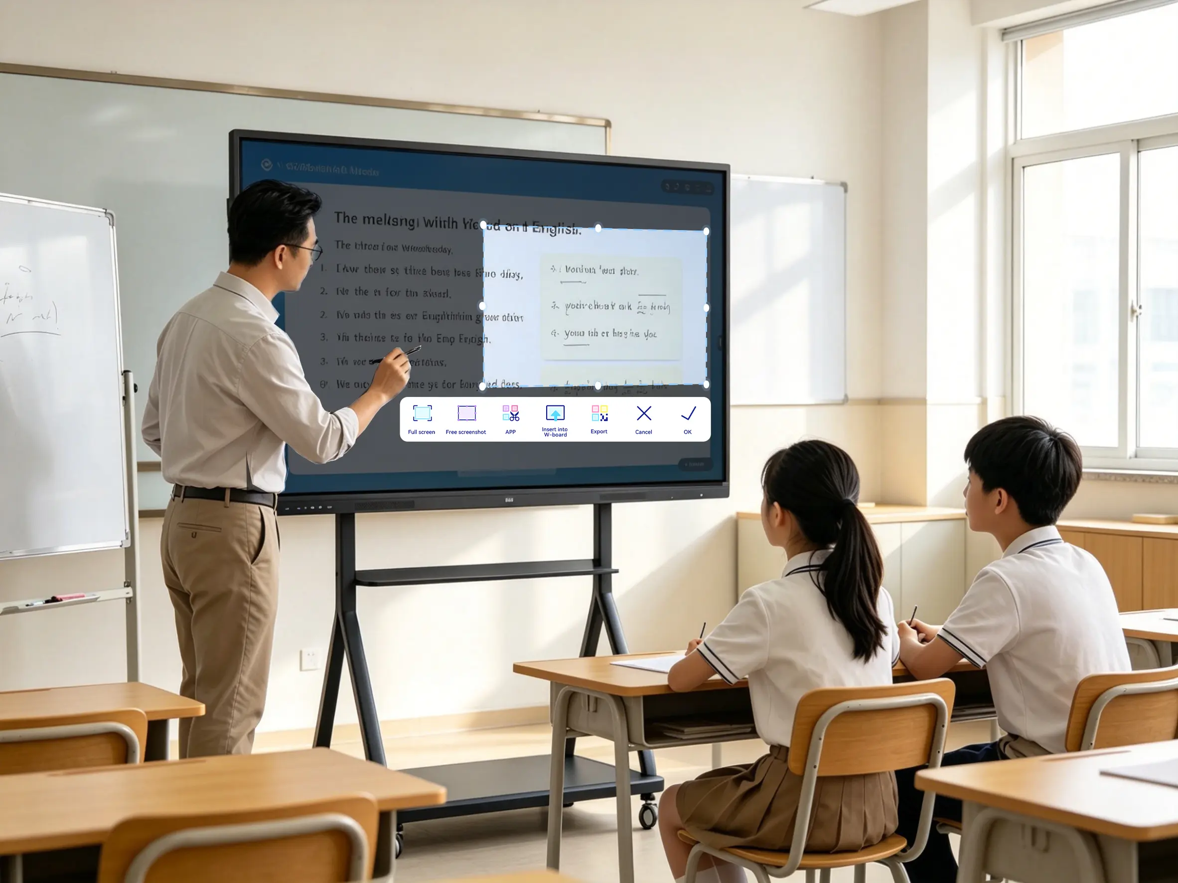 K-12 classroom using UCut