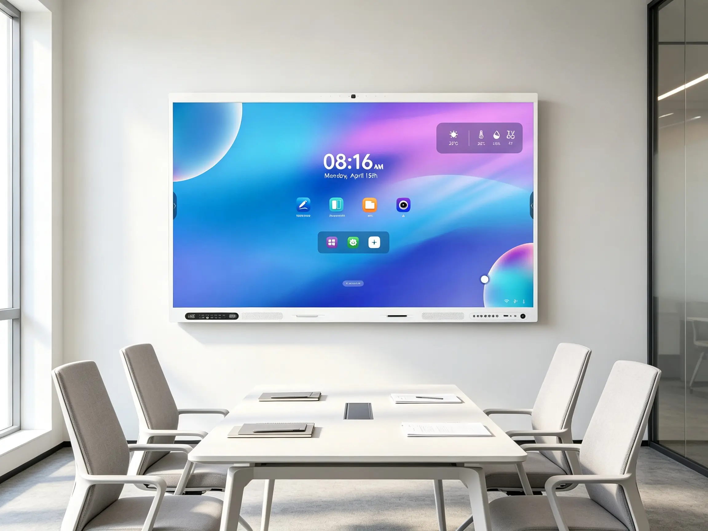 Enterprise meeting room using UFreez