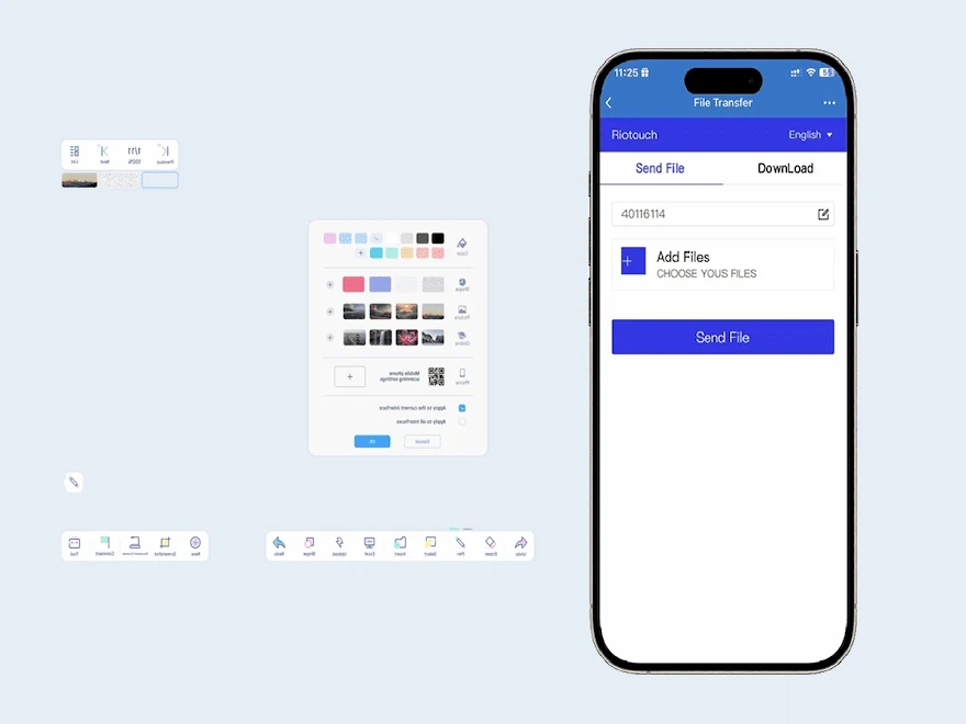 UMind cloud QR sharing
