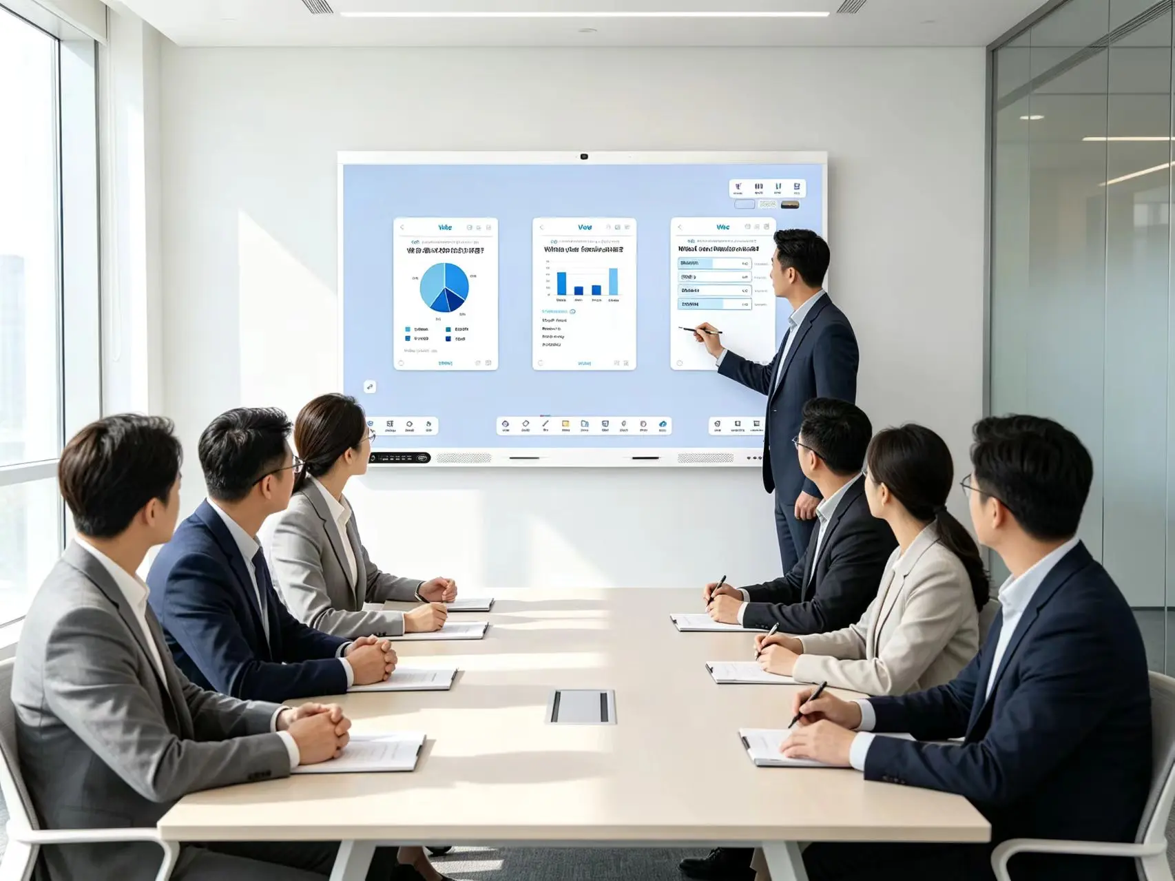 Team meeting using Uvote