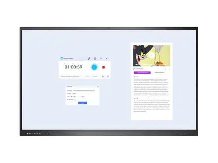 AI screen recording and content analysis summary